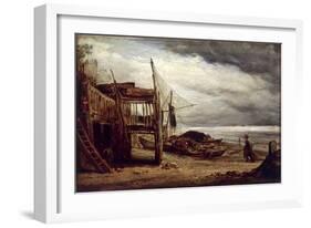 A Coast Scene, 1860-John Linnell-Framed Giclee Print