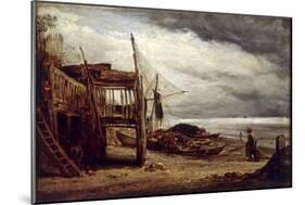 A Coast Scene, 1860-John Linnell-Mounted Giclee Print