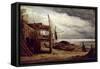 A Coast Scene, 1860-John Linnell-Framed Stretched Canvas