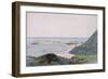 A Coast Scene with a Harbour-John Absolon-Framed Giclee Print