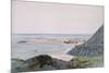 A Coast Scene with a Harbour-John Absolon-Mounted Giclee Print
