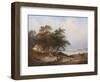 A Coastal Landscape, Isle of Wight-Henry John Boddington-Framed Giclee Print