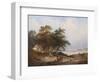 A Coastal Landscape, Isle of Wight-Henry John Boddington-Framed Giclee Print