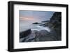 A coastal scene from Trebarwith Strand, Cornwall, England, United Kingdom, Europe-Jon Gibbs-Framed Photographic Print