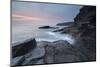 A coastal scene from Trebarwith Strand, Cornwall, England, United Kingdom, Europe-Jon Gibbs-Mounted Photographic Print