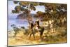 A Coastal Trail-Frederick Arthur Bridgman-Mounted Giclee Print