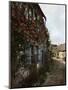 A Cobbled Street in Gerberoy, France, 1938-null-Mounted Premium Giclee Print