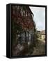 A Cobbled Street in Gerberoy, France, 1938-null-Framed Stretched Canvas