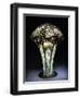 A 'Cobweb' Leaded Glass Table Lamp by Tiffany Studios, C.1906-null-Framed Giclee Print