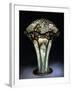 A 'Cobweb' Leaded Glass Table Lamp by Tiffany Studios, C.1906-null-Framed Giclee Print