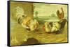 A Cock Fight-Frans Snyders-Framed Stretched Canvas