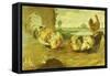 A Cock Fight-Frans Snyders-Framed Stretched Canvas