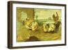 A Cock Fight-Frans Snyders-Framed Giclee Print