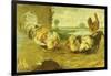 A Cock Fight-Frans Snyders-Framed Giclee Print