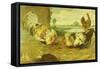 A Cock Fight-Frans Snyders-Framed Stretched Canvas