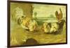 A Cock Fight-Frans Snyders-Framed Giclee Print