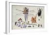 A Cockchafer, Beetle, Woodlice and Other Insects, with a Sprig of Auricula, Early 1650S-Jan van Kessel-Framed Giclee Print