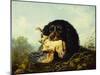 A Cocker Spaniel with a Woodcock-Arthur Fitzwilliam Tait-Mounted Giclee Print