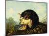 A Cocker Spaniel with a Woodcock-Arthur Fitzwilliam Tait-Mounted Giclee Print