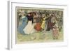 A Cockney Carnival, Bank Holiday on Hampstead Heath-Phil May-Framed Giclee Print