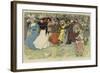 A Cockney Carnival, Bank Holiday on Hampstead Heath-Phil May-Framed Giclee Print