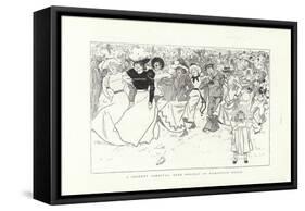 A Cockney Carnival, Bank Holiday on Hampstead Heath-Phil May-Framed Stretched Canvas