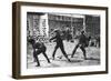 A Coconut Shy During a Bank Holiday on Blackheath Common, London, 1926-1927-Hall-Framed Giclee Print