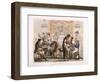 A Coffee House-R.b. Peake-Framed Giclee Print