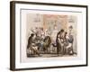 A Coffee House-R.b. Peake-Framed Giclee Print