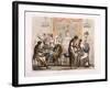 A Coffee House-R.b. Peake-Framed Giclee Print