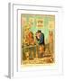 A Cognocenti Contemplating Ye Beauties of Ye Antique-null-Framed Giclee Print