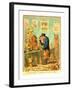 A Cognocenti Contemplating Ye Beauties of Ye Antique-null-Framed Giclee Print