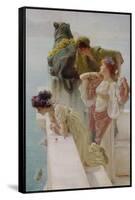 A Coign of Vantage, 1895-Sir Lawrence Alma-Tadema-Framed Stretched Canvas