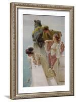 A Coign of Vantage, 1895-Sir Lawrence Alma-Tadema-Framed Giclee Print