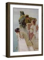 A Coign of Vantage, 1895-Sir Lawrence Alma-Tadema-Framed Giclee Print