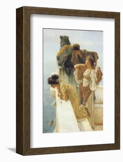 A Coign of Vantage-Sir Lawrence Alma-Tadema-Framed Premium Giclee Print