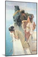 A Coign of Vantage-Sir Lawrence Alma-Tadema-Mounted Art Print