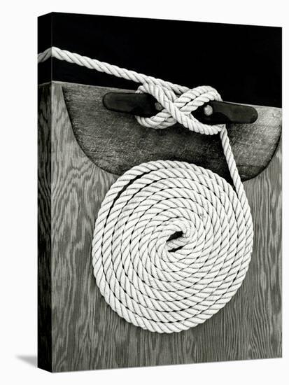 A Coiled Rope on a Dock-Rip Smith-Stretched Canvas