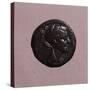 A coin with the head of Cleopatra-Werner Forman-Stretched Canvas