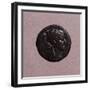 A coin with the head of Cleopatra-Werner Forman-Framed Giclee Print