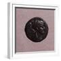 A coin with the head of Cleopatra-Werner Forman-Framed Giclee Print