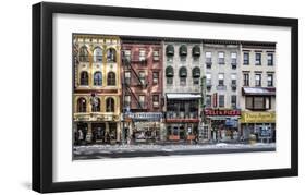 A Cold Day In Ny-Peter Pfeiffer-Framed Giclee Print