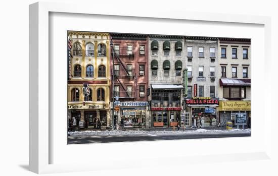 A Cold Day In Ny-Peter Pfeiffer-Framed Giclee Print