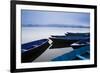 A Cold Front Brings a Low-Lying Fog Above Phewa Lake Next to Pokhara, Nepal-Sergio Ballivian-Framed Photographic Print