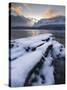 A Cold Morning in Grovfjorden, Troms County, Norway-Stocktrek Images-Stretched Canvas