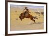 A Cold Morning on the Range, c.1904-Frederic Sackrider Remington-Framed Giclee Print