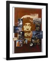 A Collage Celebrates the Centennial of National Geographic Magazine-Fred Otnes-Framed Photographic Print