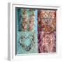 A Collage of Four Flower Montages-Alaya Gadeh-Framed Photographic Print