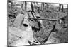 A Collapsed British Dugout, Mesopotamia, WWI, 1918-null-Mounted Giclee Print