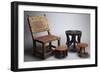 A Collection of African Furniture-null-Framed Giclee Print